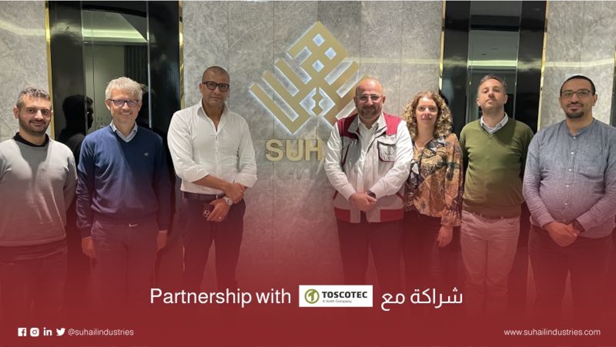 Partnership between Suhail Industrial Holding Group and Toscotec